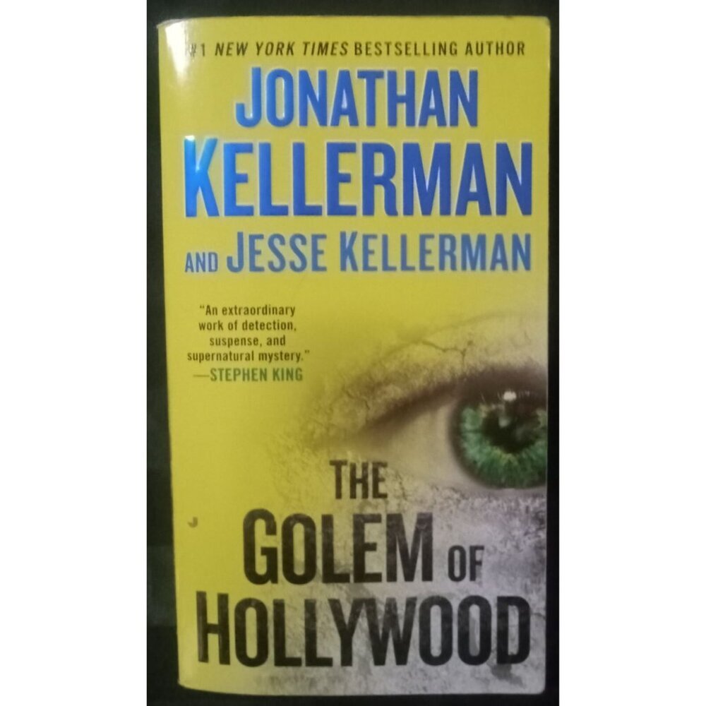 The Golem of Hollywood by Jonathan & Jesse Kellerman – Thriller PB VG+